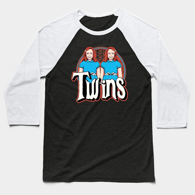 Twins Baseball T-Shirt by nazumouse